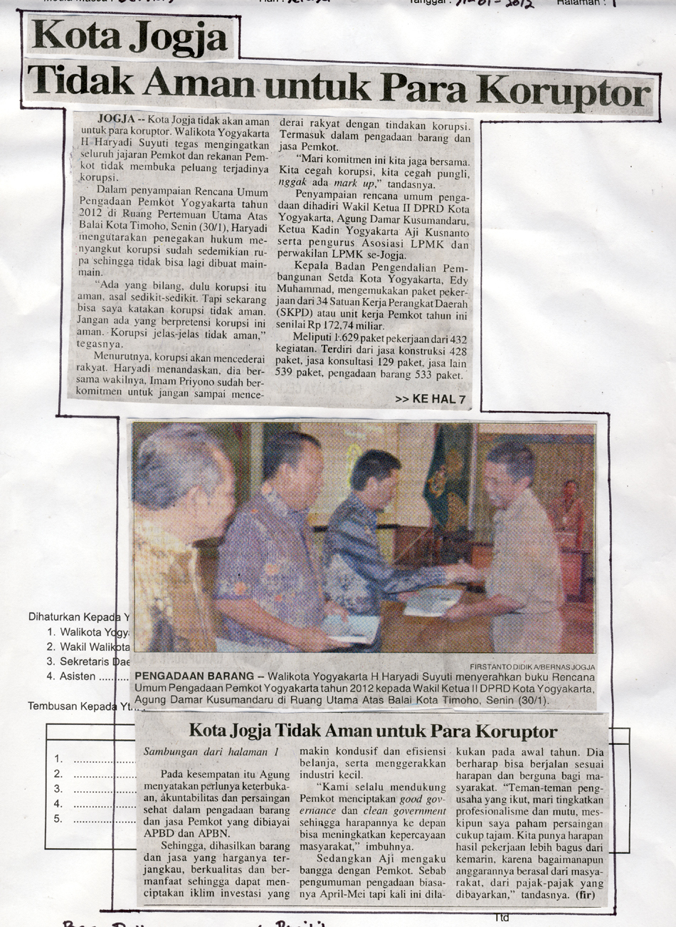 Kliping jogja terbaru